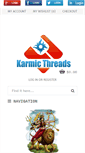 Mobile Screenshot of karmicthreads.com